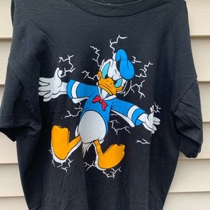 Donald Duck Graphic Tee Mickey & Co. Size Large